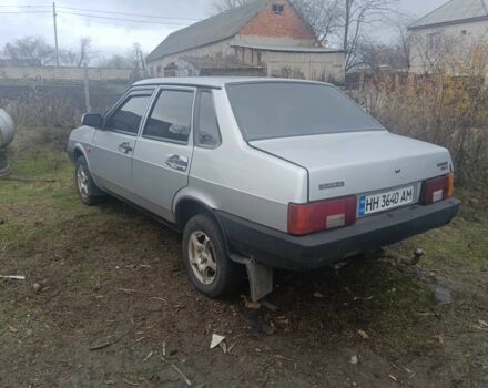 Сірий ВАЗ 21099, об'ємом двигуна 1.5 л та пробігом 156 тис. км за 1450 $, фото 1 на Automoto.ua