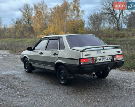 Серый ВАЗ 21099, объемом двигателя 1.5 л и пробегом 250 тыс. км за 800 $, фото 4 на Automoto.ua