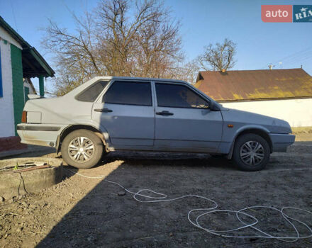 Серый ВАЗ 21099, объемом двигателя 1.5 л и пробегом 376 тыс. км за 1300 $, фото 2 на Automoto.ua