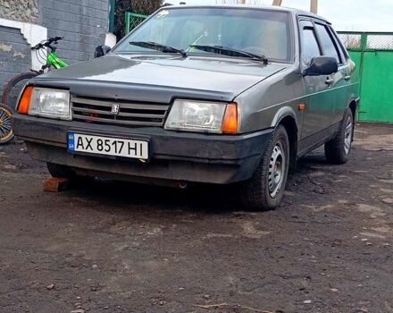 Серый ВАЗ 21099, объемом двигателя 1.5 л и пробегом 98 тыс. км за 960 $, фото 2 на Automoto.ua