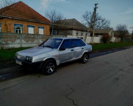Серый ВАЗ 21099, объемом двигателя 1.5 л и пробегом 315 тыс. км за 850 $, фото 2 на Automoto.ua