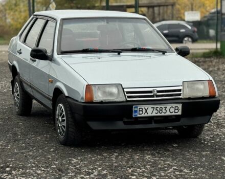 Серый ВАЗ 21099, объемом двигателя 1.5 л и пробегом 200 тыс. км за 1600 $, фото 1 на Automoto.ua