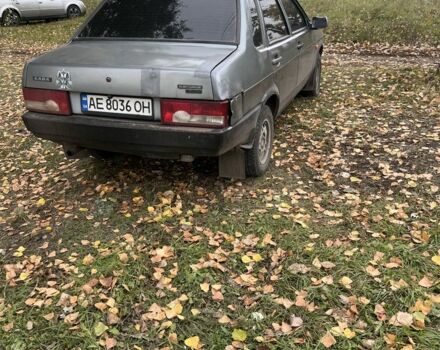 ВАЗ 21099 2002 в Днепре (Днепропетровске) на Automoto.ua Серый ВАЗ 21099, объемом двигателя 1.5 л и пробегом 185 тыс. км за 1763 $, фото 4 на Automoto.ua