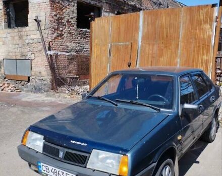 Серый ВАЗ 21099, объемом двигателя 1.5 л и пробегом 270 тыс. км за 1500 $, фото 1 на Automoto.ua