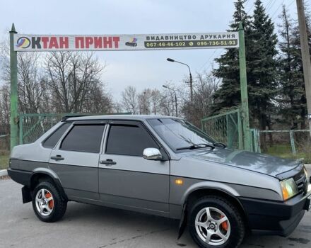 Серый ВАЗ 21099, объемом двигателя 1.5 л и пробегом 93 тыс. км за 1800 $, фото 6 на Automoto.ua