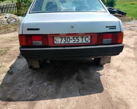 Серый ВАЗ 21099, объемом двигателя 1.5 л и пробегом 10 тыс. км за 500 $, фото 1 на Automoto.ua