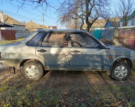 Серый ВАЗ 21099, объемом двигателя 1.5 л и пробегом 200 тыс. км за 1100 $, фото 1 на Automoto.ua