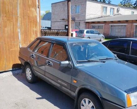 Серый ВАЗ 21099, объемом двигателя 1.5 л и пробегом 270 тыс. км за 1500 $, фото 2 на Automoto.ua