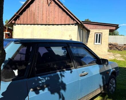 Серый ВАЗ 21099, объемом двигателя 1.5 л и пробегом 300 тыс. км за 800 $, фото 3 на Automoto.ua