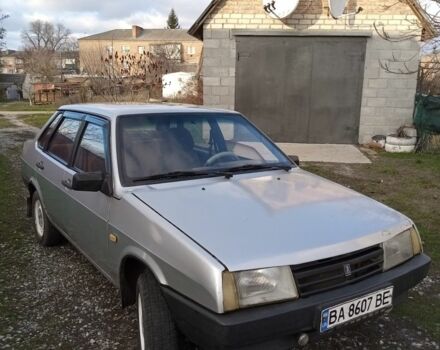 Сірий ВАЗ 21099, об'ємом двигуна 1.5 л та пробігом 194 тис. км за 750 $, фото 3 на Automoto.ua