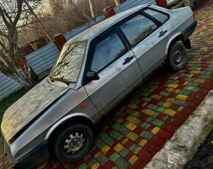 Серый ВАЗ 21099, объемом двигателя 1.5 л и пробегом 100 тыс. км за 556 $, фото 2 на Automoto.ua
