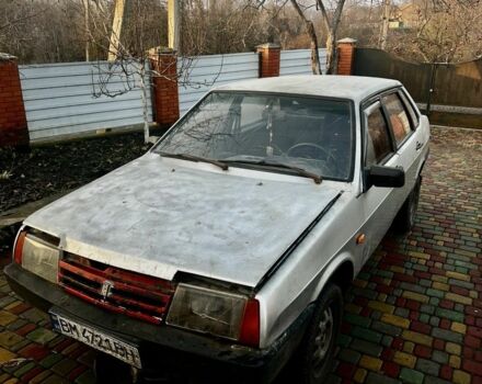 Серый ВАЗ 21099, объемом двигателя 1.5 л и пробегом 100 тыс. км за 556 $, фото 5 на Automoto.ua