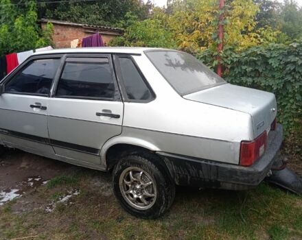 Серый ВАЗ 21099, объемом двигателя 1.5 л и пробегом 220 тыс. км за 1000 $, фото 2 на Automoto.ua