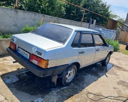 Серый ВАЗ 21099, объемом двигателя 1.5 л и пробегом 350 тыс. км за 1500 $, фото 2 на Automoto.ua