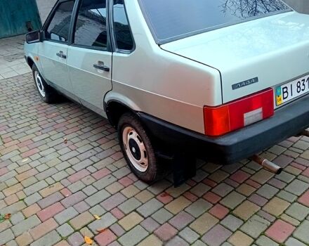 Серый ВАЗ 21099, объемом двигателя 1.5 л и пробегом 190 тыс. км за 1550 $, фото 3 на Automoto.ua