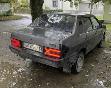 Серый ВАЗ 21099, объемом двигателя 1.5 л и пробегом 220 тыс. км за 750 $, фото 3 на Automoto.ua