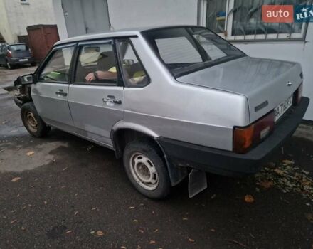 Серый ВАЗ 21099, объемом двигателя 1.5 л и пробегом 369 тыс. км за 550 $, фото 1 на Automoto.ua