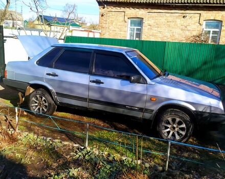 Сірий ВАЗ 21099, об'ємом двигуна 1.5 л та пробігом 250 тис. км за 1700 $, фото 3 на Automoto.ua
