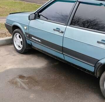 Серый ВАЗ 21099, объемом двигателя 1.5 л и пробегом 250 тыс. км за 1800 $, фото 1 на Automoto.ua