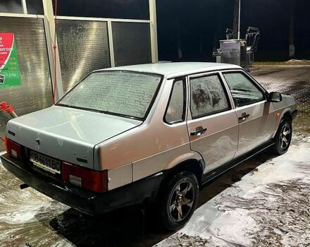 Серый ВАЗ 21099, объемом двигателя 1.5 л и пробегом 300 тыс. км за 1800 $, фото 3 на Automoto.ua