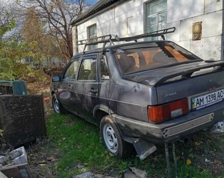 Серый ВАЗ 21099, объемом двигателя 1.5 л и пробегом 200 тыс. км за 350 $, фото 1 на Automoto.ua