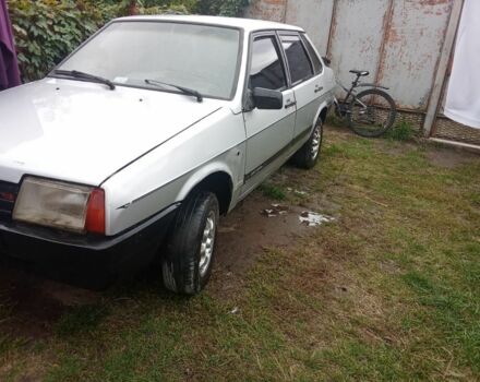 Серый ВАЗ 21099, объемом двигателя 1.5 л и пробегом 220 тыс. км за 1000 $, фото 1 на Automoto.ua