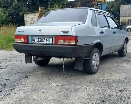 Сірий ВАЗ 21099, об'ємом двигуна 1.5 л та пробігом 195 тис. км за 1700 $, фото 3 на Automoto.ua