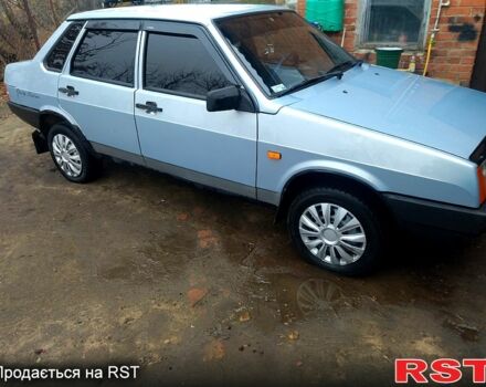 Серый ВАЗ 21099, объемом двигателя 1.5 л и пробегом 240 тыс. км за 1600 $, фото 1 на Automoto.ua
