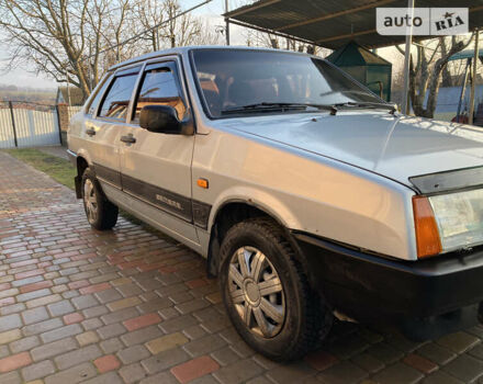 Серый ВАЗ 21099, объемом двигателя 1.5 л и пробегом 200 тыс. км за 1700 $, фото 4 на Automoto.ua