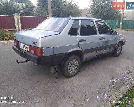 Серый ВАЗ 21099, объемом двигателя 1.6 л и пробегом 187 тыс. км за 950 $, фото 5 на Automoto.ua
