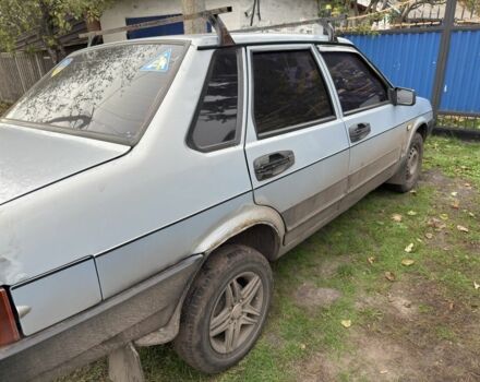 Серый ВАЗ 21099, объемом двигателя 1.5 л и пробегом 200 тыс. км за 1000 $, фото 4 на Automoto.ua