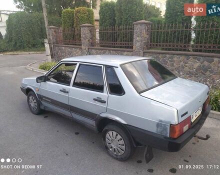 Серый ВАЗ 21099, объемом двигателя 1.6 л и пробегом 187 тыс. км за 950 $, фото 1 на Automoto.ua