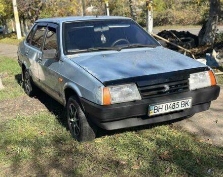 Серый ВАЗ 21099, объемом двигателя 1.5 л и пробегом 200 тыс. км за 1600 $, фото 2 на Automoto.ua