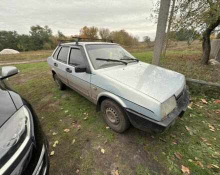 Серый ВАЗ 21099, объемом двигателя 1.5 л и пробегом 200 тыс. км за 1000 $, фото 2 на Automoto.ua