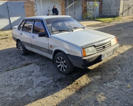 Серый ВАЗ 21099, объемом двигателя 1.5 л и пробегом 258 тыс. км за 2100 $, фото 3 на Automoto.ua