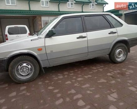 Серый ВАЗ 21099, объемом двигателя 1.5 л и пробегом 104 тыс. км за 999 $, фото 1 на Automoto.ua