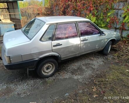 Сірий ВАЗ 21099, об'ємом двигуна 1.5 л та пробігом 275 тис. км за 1314 $, фото 3 на Automoto.ua