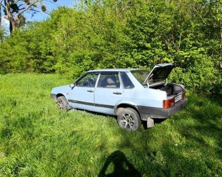 Серый ВАЗ 21099, объемом двигателя 1.5 л и пробегом 170 тыс. км за 1300 $, фото 1 на Automoto.ua