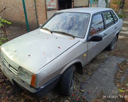 Сірий ВАЗ 21099, об'ємом двигуна 1.5 л та пробігом 275 тис. км за 1314 $, фото 1 на Automoto.ua