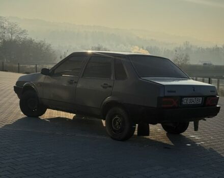 Серый ВАЗ 21099, объемом двигателя 1.5 л и пробегом 235 тыс. км за 1500 $, фото 2 на Automoto.ua