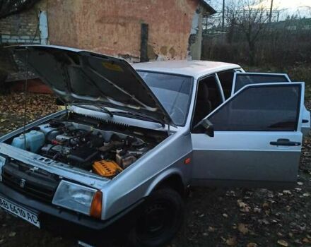 Серый ВАЗ 21099, объемом двигателя 1.5 л и пробегом 195 тыс. км за 1450 $, фото 4 на Automoto.ua