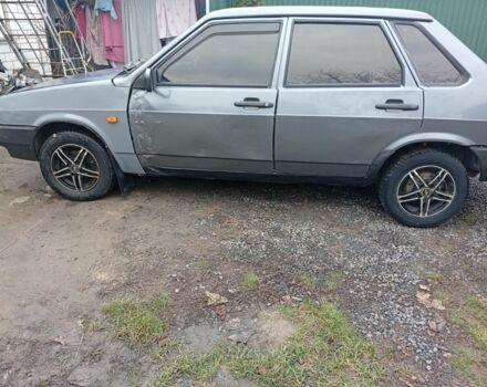 Серый ВАЗ 21099, объемом двигателя 1.6 л и пробегом 298 тыс. км за 1250 $, фото 7 на Automoto.ua