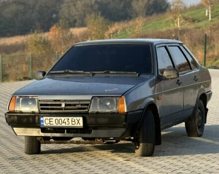 Серый ВАЗ 21099, объемом двигателя 1.5 л и пробегом 235 тыс. км за 1500 $, фото 1 на Automoto.ua