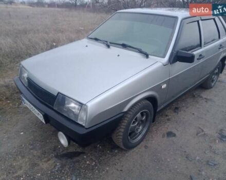Сірий ВАЗ 21099, об'ємом двигуна 1.5 л та пробігом 224 тис. км за 2200 $, фото 4 на Automoto.ua