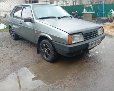 Серый ВАЗ 21099, объемом двигателя 1.6 л и пробегом 298 тыс. км за 1250 $, фото 1 на Automoto.ua