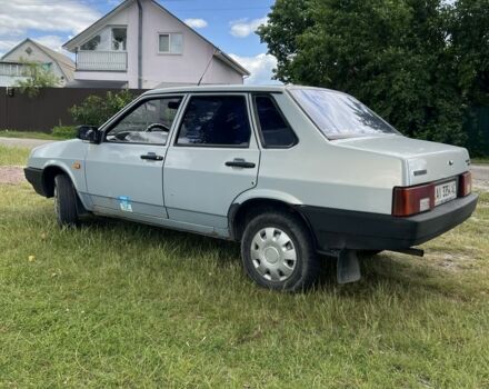 Серый ВАЗ 21099, объемом двигателя 1.5 л и пробегом 321 тыс. км за 1300 $, фото 4 на Automoto.ua