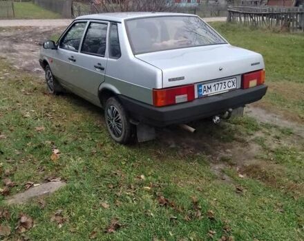 Серый ВАЗ 21099, объемом двигателя 1.5 л и пробегом 130 тыс. км за 1500 $, фото 8 на Automoto.ua