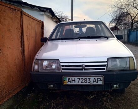 Серый ВАЗ 21099, объемом двигателя 1.5 л и пробегом 350 тыс. км за 1000 $, фото 1 на Automoto.ua