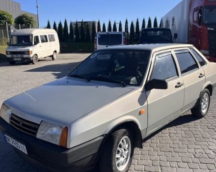 Серый ВАЗ 21099, объемом двигателя 1.5 л и пробегом 200 тыс. км за 1550 $, фото 5 на Automoto.ua