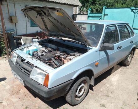 Серый ВАЗ 21099, объемом двигателя 1.5 л и пробегом 145 тыс. км за 1008 $, фото 6 на Automoto.ua